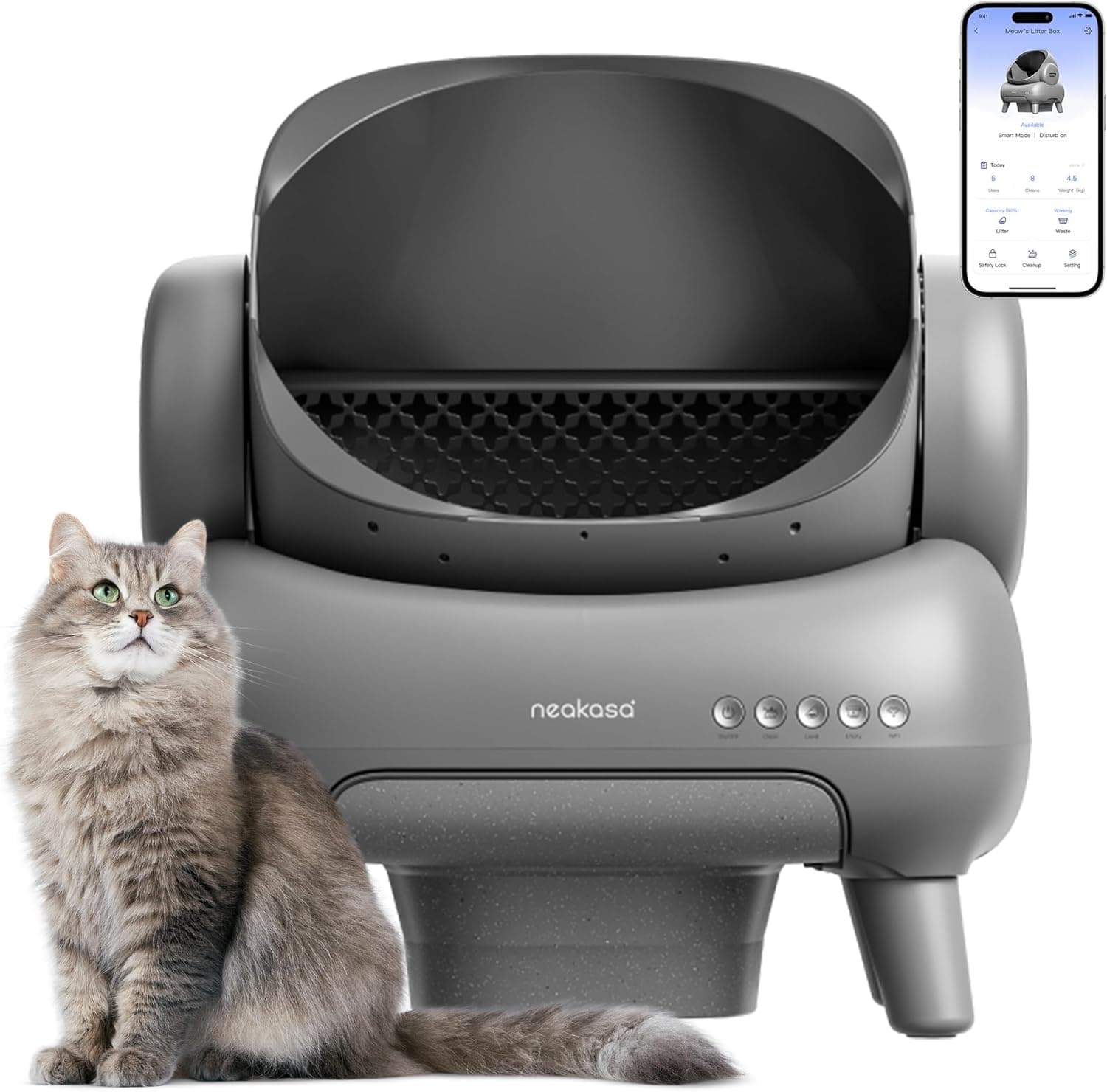 Neakasa M1, litière automatique compacte
